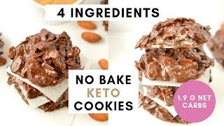 No bake keto cookies youtube [upl. by Waynant279]