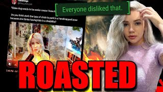 Alanah Pearce ROASTED Over GARBAGE Elden Ring Video [upl. by Helbonna]