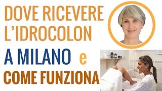 Idrocolonterapia a Milano pulizia del colon contro stitichezza colite pancia gonfia candida [upl. by Shellie]