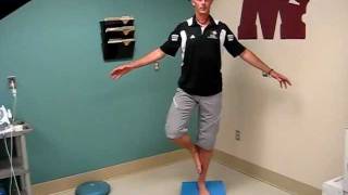 Ankle proprioception training [upl. by Ennoid]