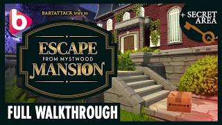 ESCAPE FROM MYSTWOOD MANSION  Full walkthrough  secret area  A fun new escape room game [upl. by Felicdad768]