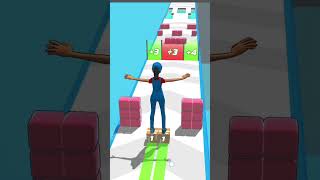 Girl Cargo Skates 3D Game PART 9 shorts [upl. by Suitangi]