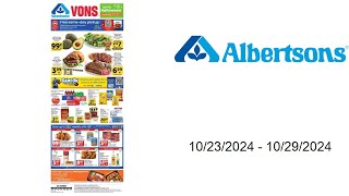 Albertsons Weekly Ad US  10232024  10292024 [upl. by Thorwald]