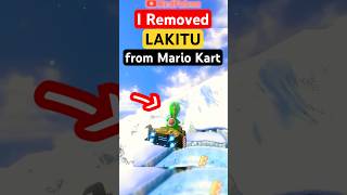 I Removed Lakitu from Mario Kart 8 Deluxe 2 mario mariokart gaming nintendo [upl. by Miarhpe]