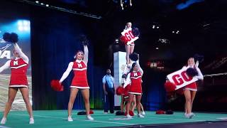 Ole Miss Cheerleading 2018 UCA Nationals Game Day Competition Champions 1 12 18 [upl. by Arahsat]