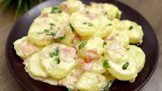 Ein einfaches Rezept für cremige Kartoffeln in der Pfanne Schnell und lecker [upl. by Antons]