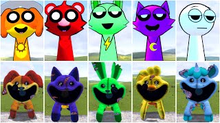 EVOLUTION OF ALL NEW INCREDIBOX SPRUNKI SMILING CRITTERS POPPY PLAYTIME CHAPTER 3 In Garrys Mod [upl. by Suki]