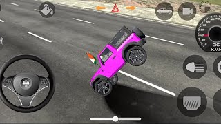 THAR MAHINDRA PINK MOTIFIVE THAR😈👿💪 GAME NEW VIDEO 4X4 DENGRUS STANTE THAR GAME 2024 KA THAR [upl. by Lyrac]