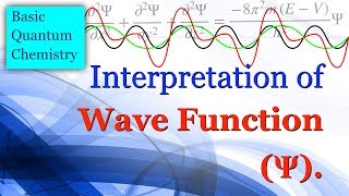 Interpretation of Wave Function  Basic Quantum Chemistry [upl. by Leahkim]