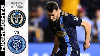 HIGHLIGHTS Philadelphia Union vs New York City FC  October 31 2022 [upl. by Aseuqram370]