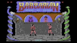 C64 Longplay  Barbarian [upl. by Nemraciram]