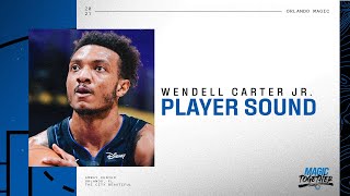 Wendell Carter Jr on His Eye Injury amp His Play in Orlando  Orlando Magic [upl. by Ainit990]