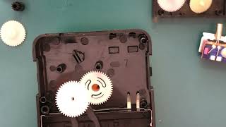 IKEA wall clock servicing or how to stop the noise on STOMMA quartz clock movement [upl. by Marlin]