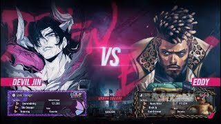 quotDevil Jin vs Eddyquot  Tekken 8 [upl. by Nace267]