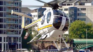 🚁 McDonnell Douglas Helicopter MD500D Hughes 500  Very Fast Landing and Takeoff 🚁 [upl. by Zaneski]