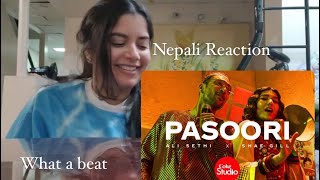 Pasoori NEPALI Reaction  Ali Sethi x Shae Gill  Coke Studio  Season 14 [upl. by Yrrad]