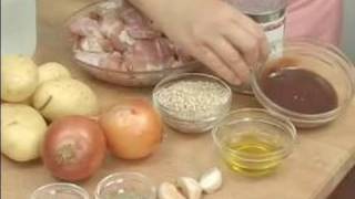 Cooking Traditional Kosher Dishes  Ingredients For Cooking Cholent [upl. by Marius252]