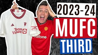 👺 THE RED DEVIL SHIRT 🔥 Adidas 202324 Manchester United Third Shirt Review [upl. by Llenej387]