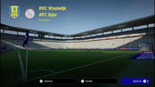 Jornada 14 RKG Waalwijk VS AFC Ajax eFootball 25 PS5 [upl. by Odnomar688]