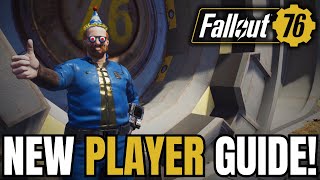 Fallout 76 Beginners Guide MUST KNOW Tips For New Players In 2024 [upl. by Aynnek]