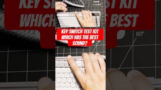 Custom Keys  Which Sounds the Best to You mechanicalkeyboard thocky shorts mechkeys asmr [upl. by Maxine42]