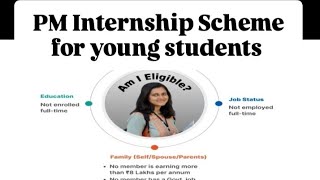 PM internship Scheme for students 2124 age group [upl. by Akcinehs249]