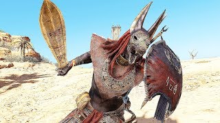 Assassins Creed Origins Sword of the Duat Combat amp Anubis Gladiator Arena [upl. by Rana]