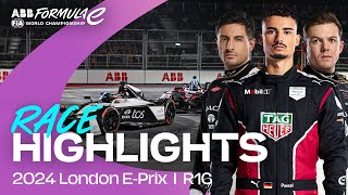 Champions CROWNED in the Season Finale 👑🏆  Round 16 Hankook London EPrix Race Highlights [upl. by Goldi414]