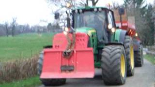 John Deere 7530 P amp Prolog XXL 242 SAS AGRIEPANDAGE [upl. by Atilehs]