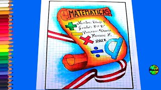 Caratulas de matemáticas fáciles [upl. by Enelyt324]