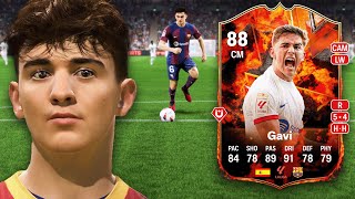 88 FIRE GAVI SBC PLAYER REVIEW  EA FC 24 ULTIMATE TEAM [upl. by Meehar]