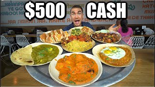 quot500 Says You Cant Eat Itquot AMERICAS BIGGEST INDIAN FOOD EATING CHALLENGE [upl. by Adym]