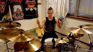 Watain  Malfeitor DRUM COVER [upl. by Sonitnatsnok]