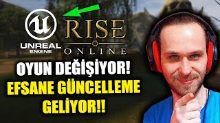 BÜYÜK GÜNCELLEME OYUN DEĞİŞİYOR   Rise Online Başlangıç [upl. by Aemat]