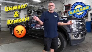 Vinyl Wrap Truck Before and After vinylwrap carwrap [upl. by Pul770]