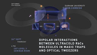 Dipolar interactions between ultracold RbCs molecules in magic traps and optical tweezers [upl. by Leesen]