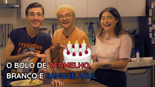 O BOLO DE VERMELHO BRANCO E SANGUE AZUL  feat Alice Aquino e Tiago Valente [upl. by Tunnell893]