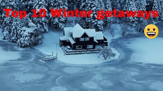 Top 10 Winter Getaways in the United States [upl. by Yrehc]