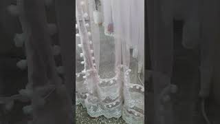 ⚘Pinteresty Handmade curtain⚘ youtubeshorts handmade meesho diy [upl. by Akcira231]