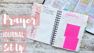 Prayer Journal Set Up  War Binder DIY [upl. by Aimit511]