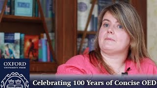 Celebrating 100 Years of the Concise Oxford English Dictionary  Fiona McPherson [upl. by Ennaer]