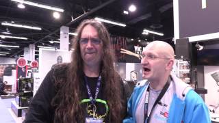 Running into Glenn Fricker at NAMM 2017 [upl. by Elkraps394]