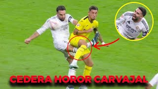 CARVAJAL CEDERA H0R0R 😱 Bakal Absen Lama Musim Ini Selesai Bagi Dani Carvajal [upl. by Othello]