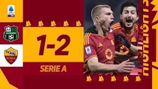 Sassuolo 12 Roma  Serie A Highlights 202324 [upl. by Lovash750]