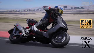 Excitement Not Included  2022 Italjet Dragster 200  UMC West Course  Ride 5  XSX  4K [upl. by Egin474]