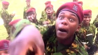 quotTutawatwangaquot GSU Red Berets Send Chilling Warning To Kenyans GSU 2021 Passout Parade [upl. by Mikeb389]