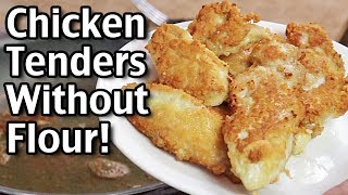 How To Make Chicken Tenders Without Flour Gluten Free Chicken Tenders [upl. by Maximilien]