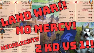 RISE OF KINGDOMS  KVK 3431 VS 3435  3432 LAND WAR highlights [upl. by Serolod280]