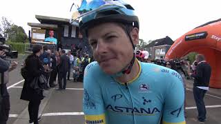 Jakob Fuglsang  Interview at the start  La Flèche wallonne 2019 [upl. by Asim]