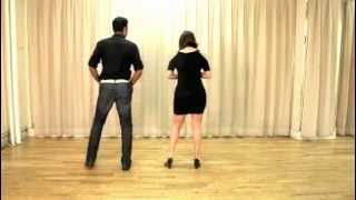 Bachata Basic Step and Rhythm [upl. by Perlie523]